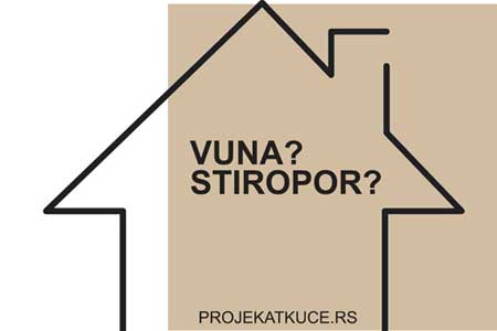 Vuna-Stiropor izolacija